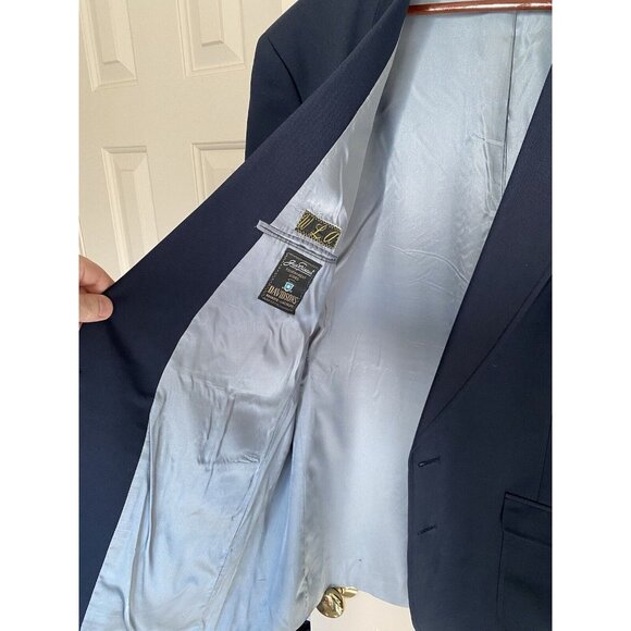 Jack Nicklaus Blazer Men's 46XL Single Breasted 2 Button Golf Club Bear Buttons - Picture 8 of 9